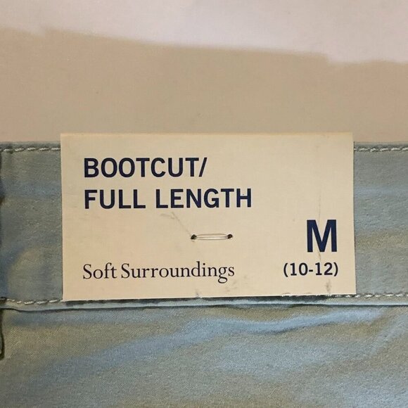 Soft Surroundings Women's Bootcut Stretch 2ASZ68 5 Pocket Jeans SIze M‎ NWT - Picture 6 of 16
